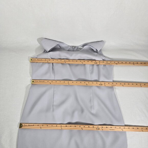 R & M RICHARDS Mother of The Bride Officecore Gray SET-2 Dress/Jacket Size 18. - Picture 16 of 17